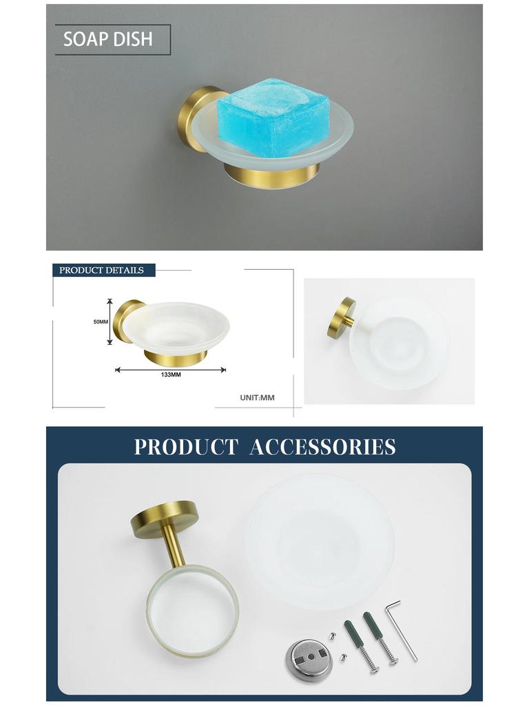 European Luxury Brass Bathroom Set: Knurled Towel Bar, Tissue Holder, Coat Hook, Toilet Brush, Soap Dispenser, Towel Ring.