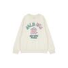 MLB New York Yankees, Round Neck Fleece Loose Fit Hoodie Sweatshirt Winter Unisex Cream 3AMTL5116-50CRS