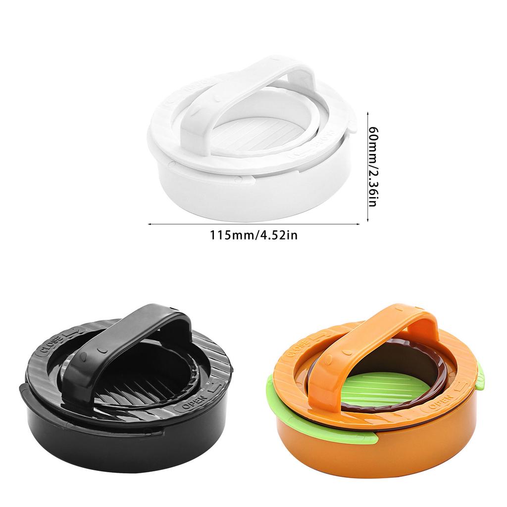 Multifunctional Minced Meat Press Hamburger Patty Making Mould Dishwasher Safe Plastic Burger Maker Home Cooking Gadget