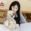 Cute jilininibe dog plush toy cute bone puppy doll girl heart rag doll throw pillow