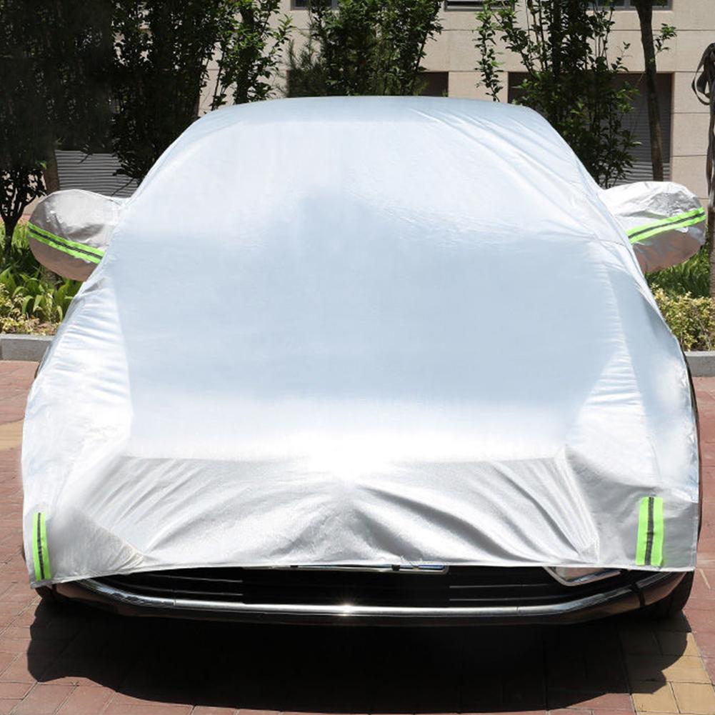 Oxford Halbschutzabdeckung, wasserdichte Außenabdeckung fürs Auto, universelle Halbabdeckung, UV-Schutz, staubdicht, schneefest, für SUV