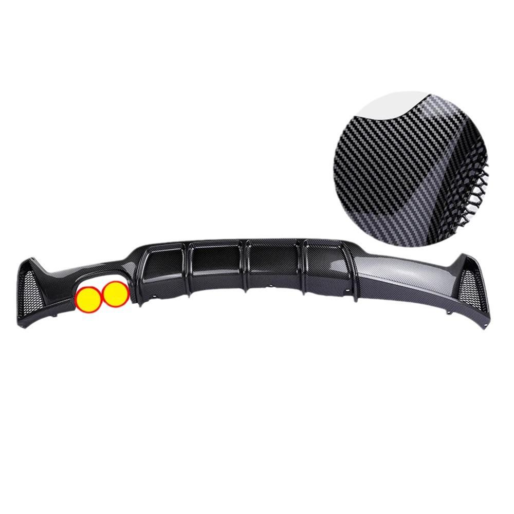 Rear Diffuser MP Style for 14-20 BMW 4 Series F32 - Single Side, Quad Outlet