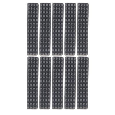 10 STÜCKE Düse Silikonbürste 28x5,6mm 3D-Drucker Düse Silikon Reinigungsbürste für Bambu Lab A1