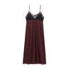 Neues europäisches und amerikanisches sexy Spitzen-Dekorations-Unterwäsche-Strumpfhalter-Kleid für Damen