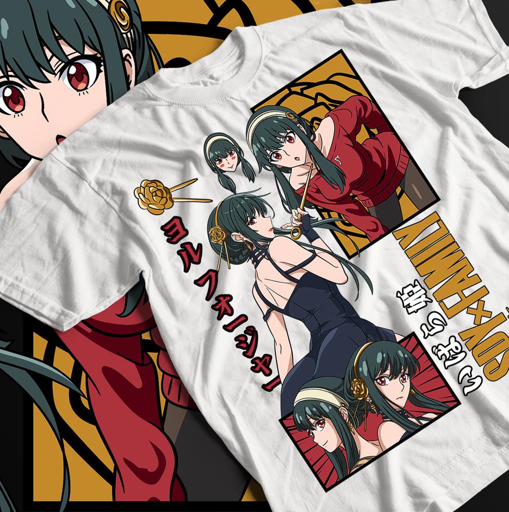 Spy X Family T-Shirt, Loid Anya Bon Forger Unisex Manga Anime Gift T-Shirt,Gift.