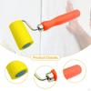 Wallpaper Seam Roller Smoother Flat Pressing Wheel Home Decorating Comfortable Grip Soft Sponge Hand