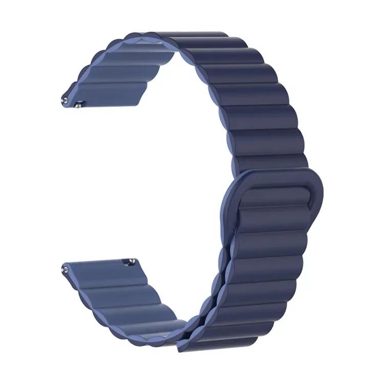 20mm 22mm Magnetic Loop band For Amazfit GTS4/2/3/3pro/GTS2 Mini/GTR 4 42mm/47mm/GTR2/2e/stratos belt bracelet Amazfit bip strap