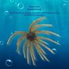 10pcs 11cm/8.7g Size Sea Urchin Lures Superior Tear Resistance 3D Lure  For Sea Bass Fishing