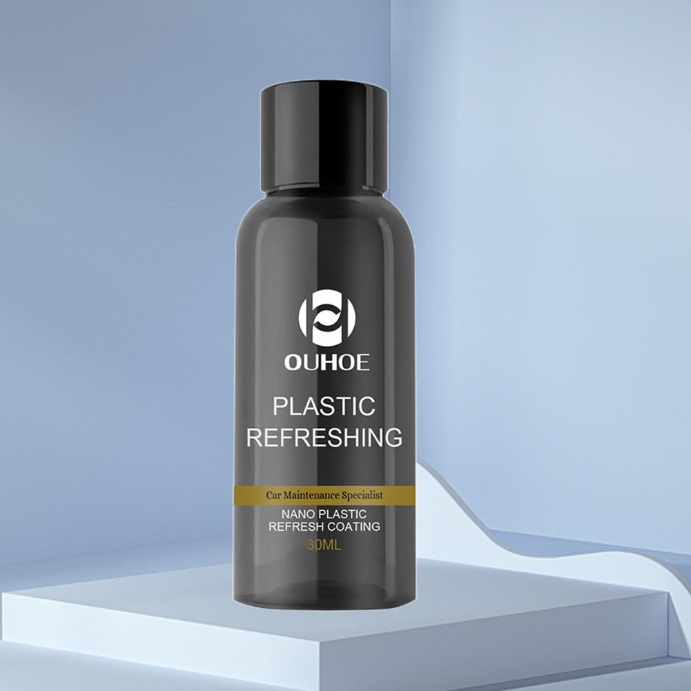 5pcs OUHOE Cars Plastic Refreshing Coating Kit 30/50ML Waterproof Automotive Plastic Parts Refurbish Plastic Restorer Agent