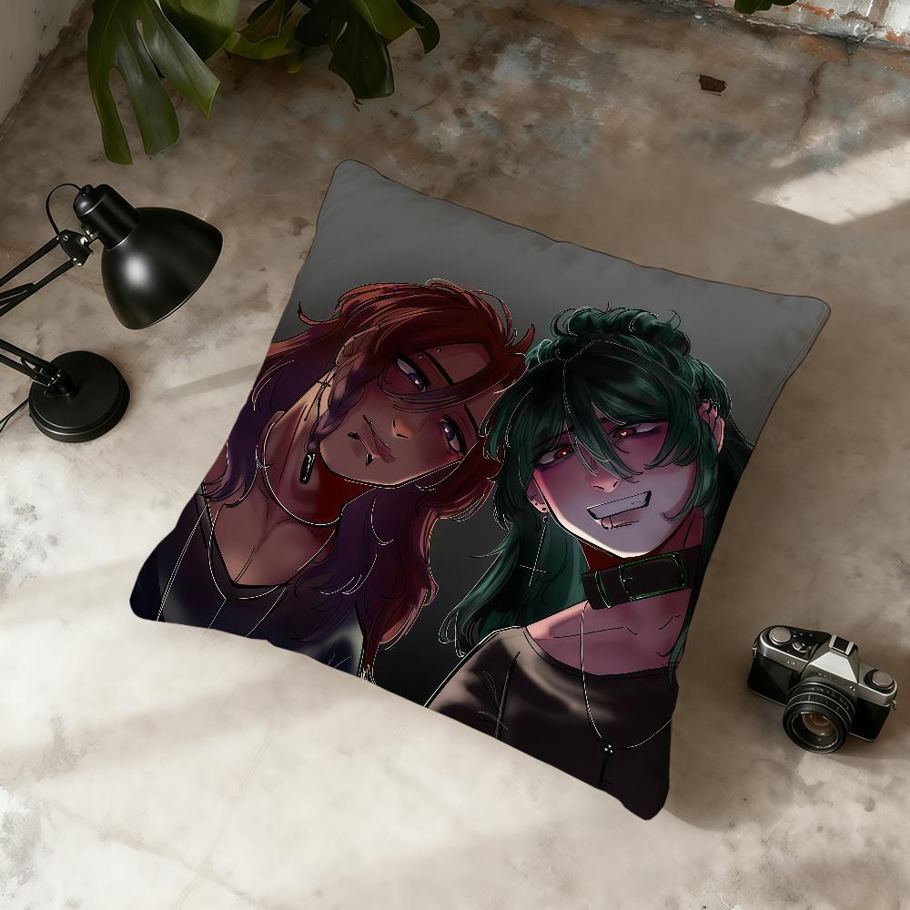 The Kid at the Back Game cushion cover Home Office Convenient Nordic Simplicity Hit With Zipper Cushion Cover