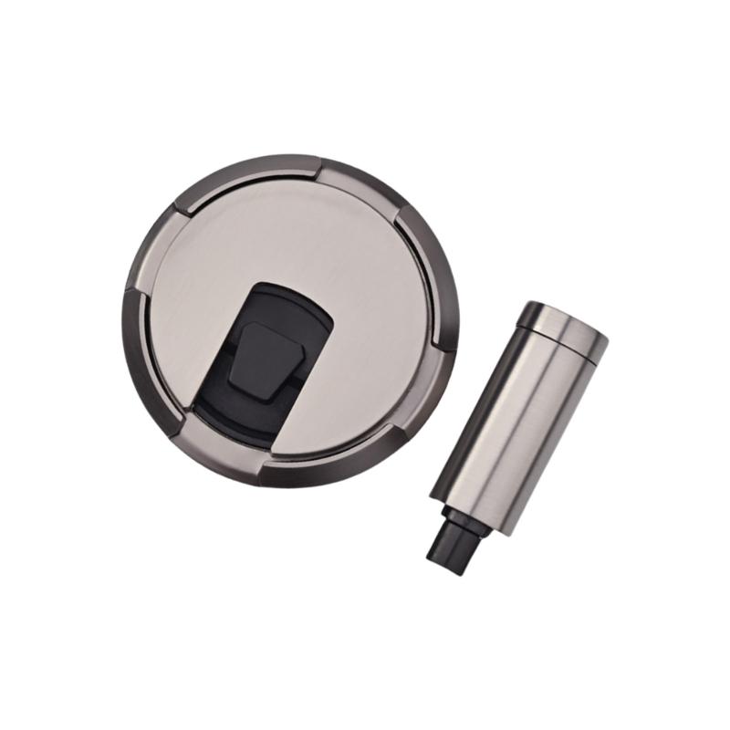 652F Windproof Metal Door Suction Mechanical Floor Door stop Wall Protector