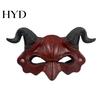 Maschera Unica Diavolo Oscuro Maschera Corna Demone, Accessorio Testa Cosplay di Halloween, Maschera Leggera per Costume di Maschera Feste Horror, Scherzo di Carnevale