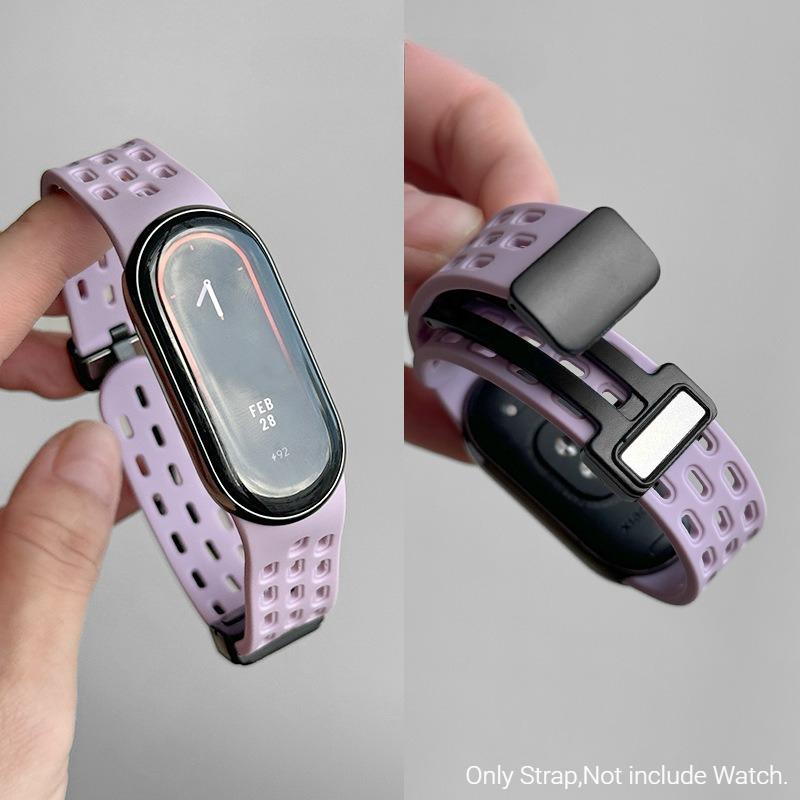 Soft Silicone Strap for Xiaomi Mi Band 11 Correa Bracelet Wrist Miband 10 Sport Waterproof Replacement Strap for Xiaomi Band 9/8