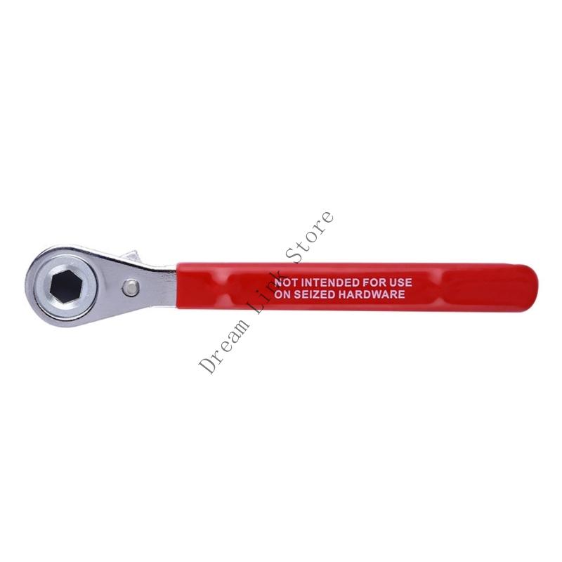 Convenient Ratcheting Battery Terminals Tool 5/16in 10mm Socket Terminals Ratchets For Side Post Top Terminals On Vehicles