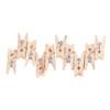 100Pcs Wooden Clothes Pins Mini Exquisite Workmanship Clothespins for Hanging Clothes Making Crafts Gifts Home