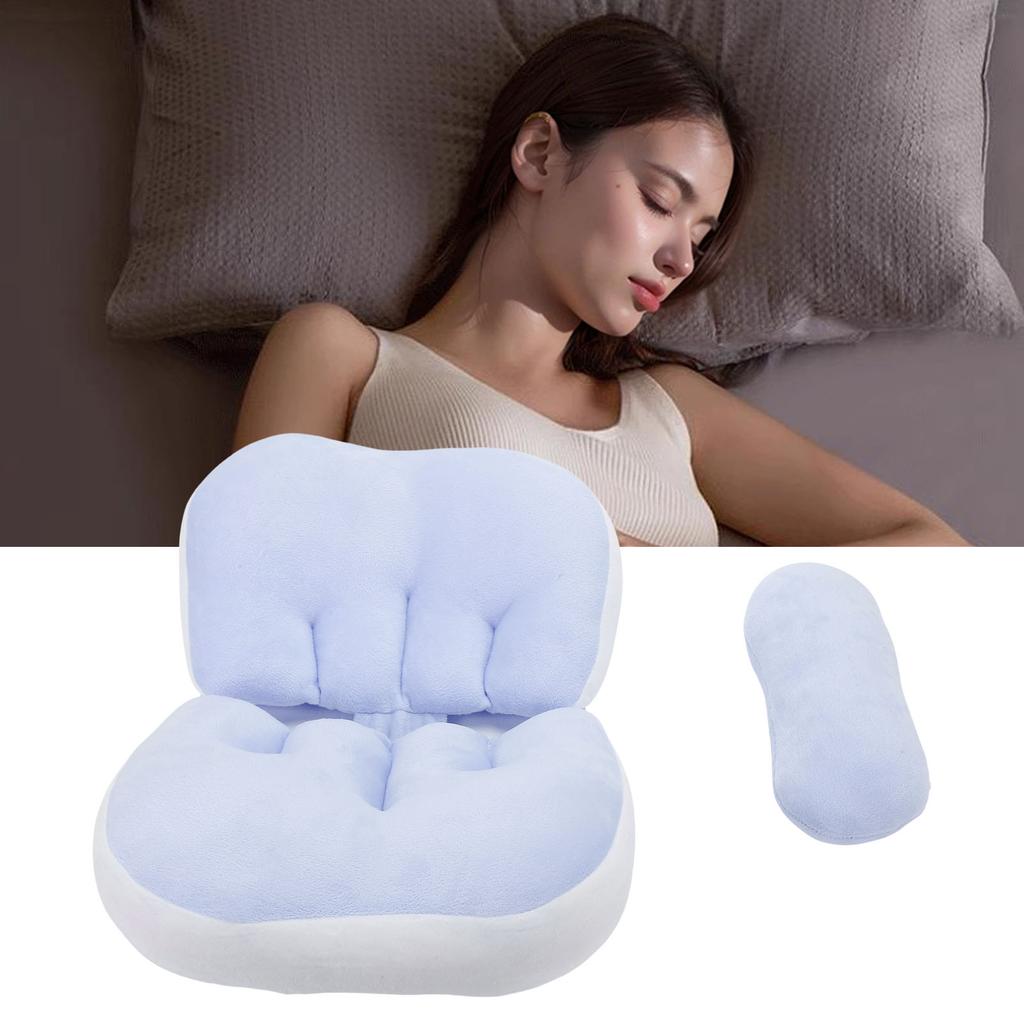 W Shaped Pillow for Women Cotton   Travel Belly Support Maternity   Pillow for Side Sleepers