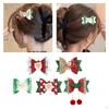 Christmas Hair Bow Barrette Hairpin for Carnival Performance Dress up Role Play