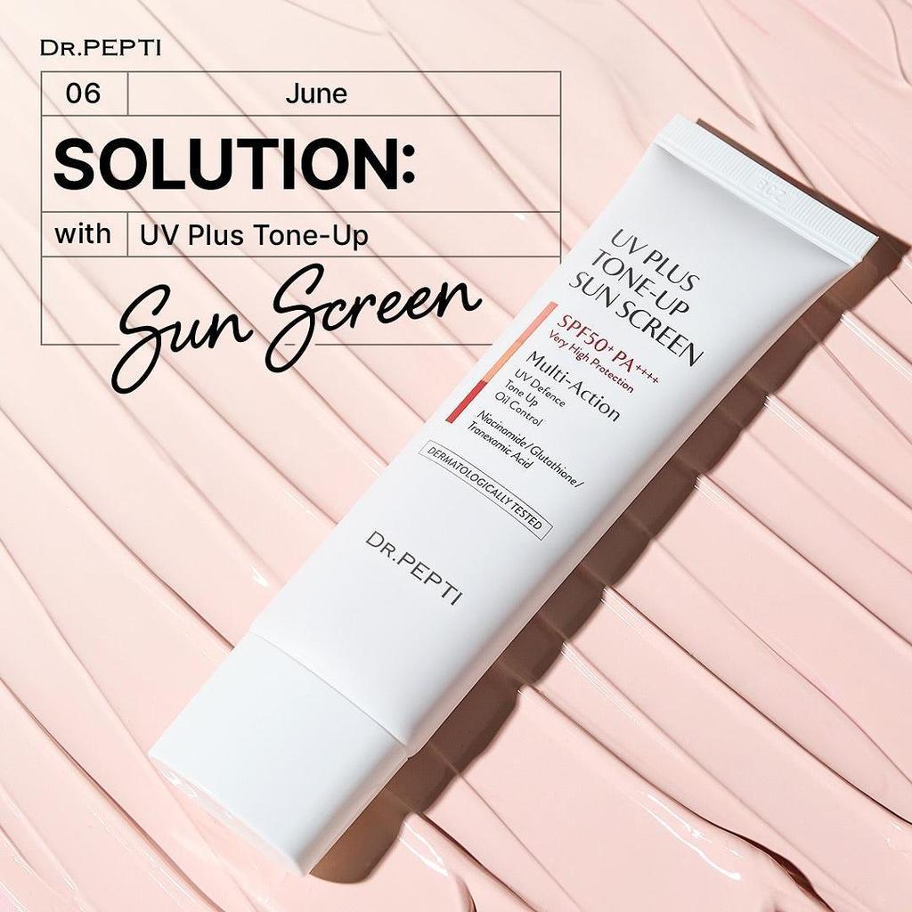Dr.Pepti Krem przeciwsłoneczny UV Plus Tone-Up SPF 50+ PA++++ 50ml