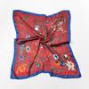 90x90cm Fashion Handkerchief Scarf For Women Small Shawl Silk Satin Hair Scarfs Female Square Headband Bandana Head Scarves