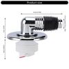 Double Purpose Not Overflows Not Odor Washing Machine Drain Connector ABS Drainages Adapter Upgrades for Bathroom Sink Tub
