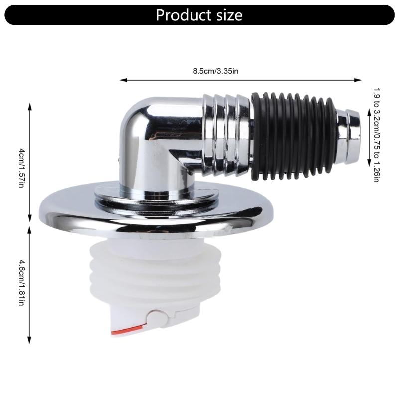 Double Purpose Not Overflows Not Odor Washing Machine Drain Connector ABS Drainages Adapter Upgrades for Bathroom Sink Tub