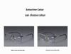 New Style Unisex 25° Reading Glasses with Anti-Blue Light Metal Frame and Plano Lenses