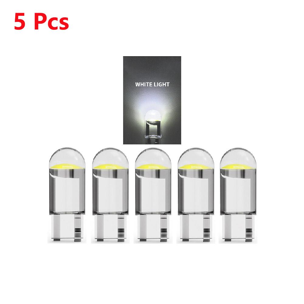 5/10Pcs T10 W5W Φωτιστικό LED αυτοκινήτου COB Led Bulbs Φωτιστικό αυτοκινήτου Σφήνα Φωτιστικό Πλαϊνό Φωτιστικό Ακρυλικό Θόλο Φώτα ανάγνωσης Λάμπα οργάνων Αυτόματη λάμπα πινακίδας κυκλοφορίας DC12V