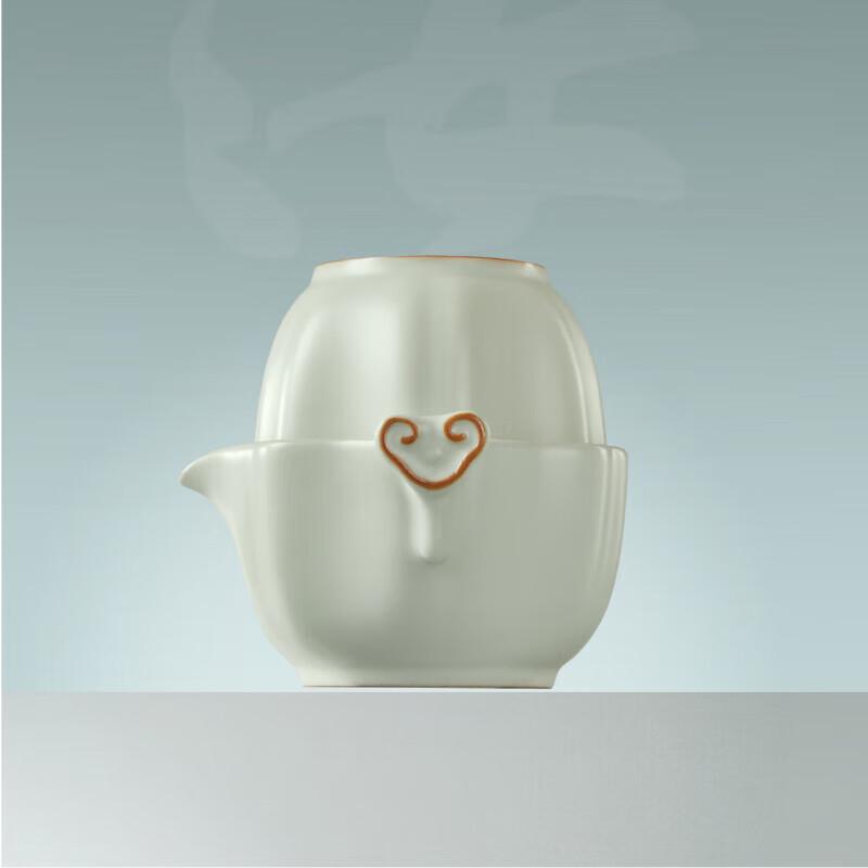 Palace Museum Ruyi Ru Kiln Portable Travel Tea Set