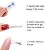 1Pcs/2Pcs Stainless Steel Nail Polish Remover Tool Silvery Holographic Gel Nail Scraper Cuticle Pusher for Home and Salon Use