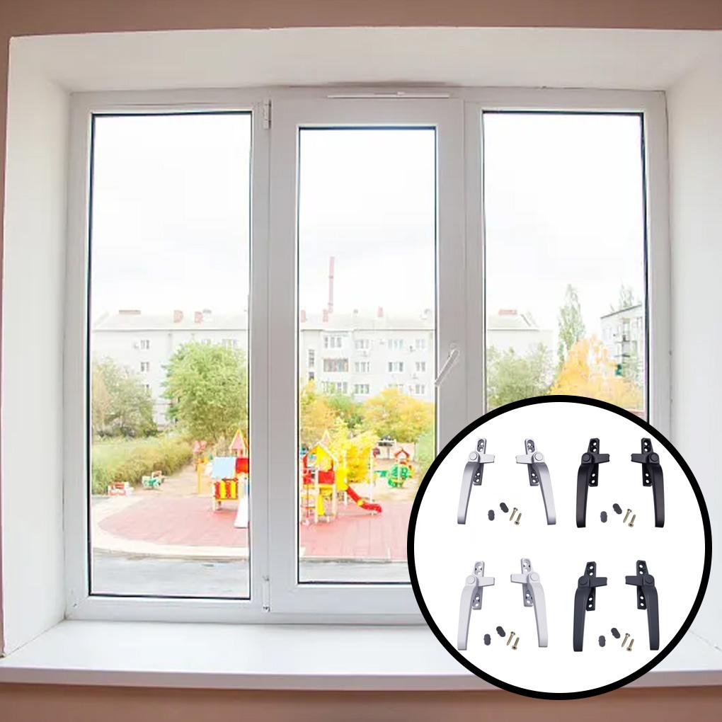 Fenstergriff Heimwerkerbedarf Aluminiumlegierung Hebel Drehfenster Bequemlichkeit Handlich Installieren Professionelles Haushaltszubehör