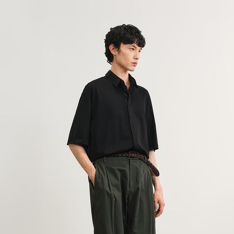 CROQUIS Men's 2025 Summer Short-Sleeve Loose Fit Shirt