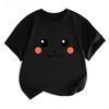 Potdemiel Pikachu Print 100 Cotton Childrens TShirt New Summer Style Casual Comfortable and Breathable Childrens Top
