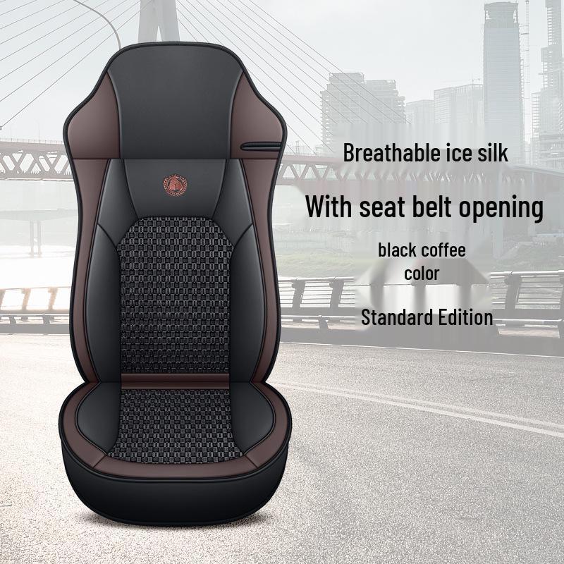 SAIC Hongyan Jieshi C500/M500/C350 Truck Leather Seat Cover Cushion - King Kong Series, Full Wrap