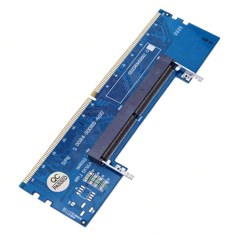 Laptop to Desktop Adapter Card DDR3/DDR4/DDR5 Memory Connector Memory Stick SO-DIMM To PC DIMM Computer Converters