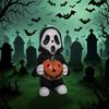 Ghost Pumpkin Indoor Outdoor Horror Home Resin Crafts Party Decoration Gift Ornament