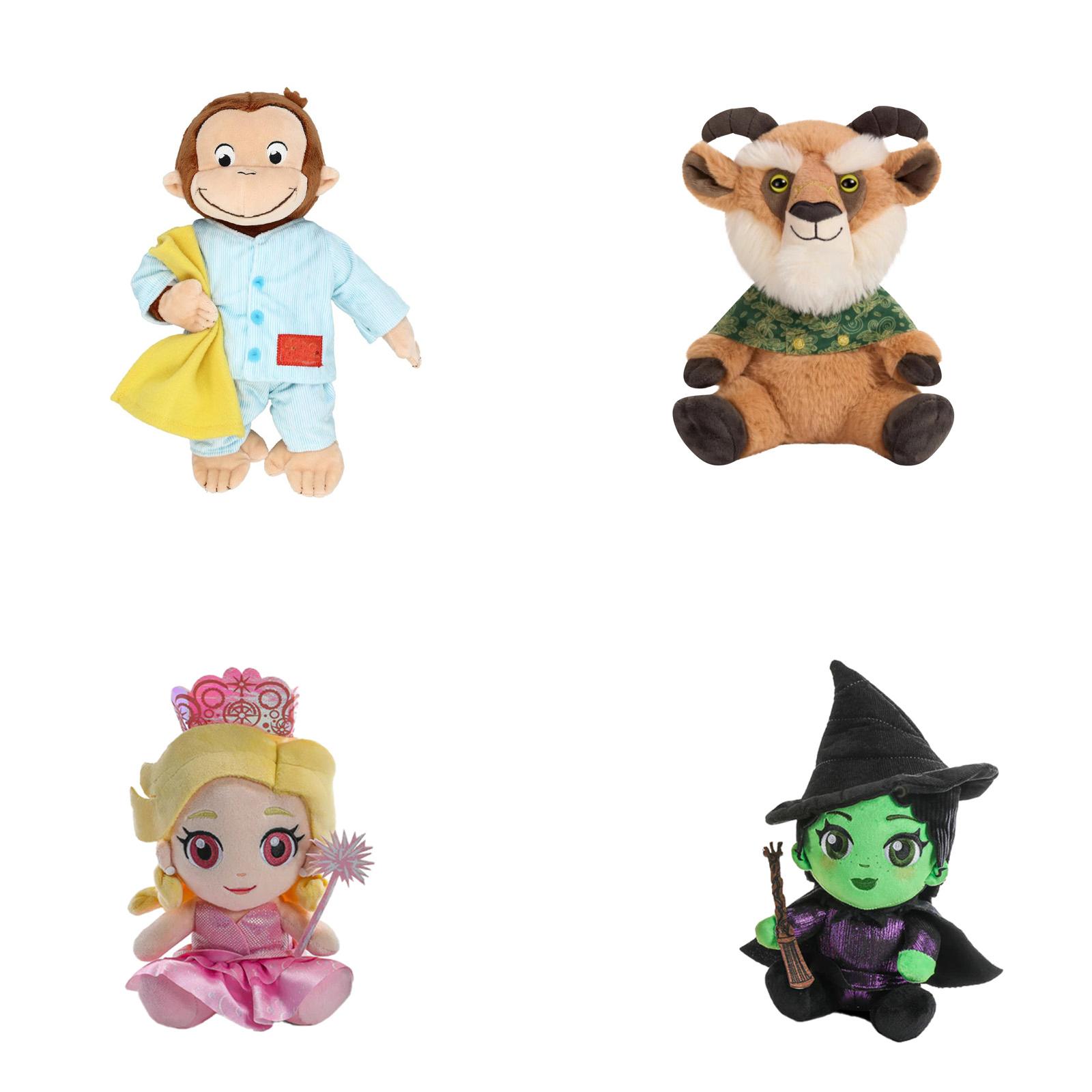 

Милая плюшевая кукла, игрушка в подарок, детская тряпичная кукла в мультяшном стиле One Size