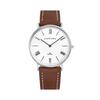 [CARVEN WATCH] CARVEN WATCH Men's Leather Watch CV645-WH/BR