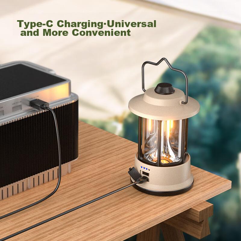 SupFire (SupFire) RY05 Outdoor Camping Light, Retro Camping Lamp, Handheld Lamp, Tent Hanging Lamp, Horse Lamp, Street Lamp, LED Ambient Light