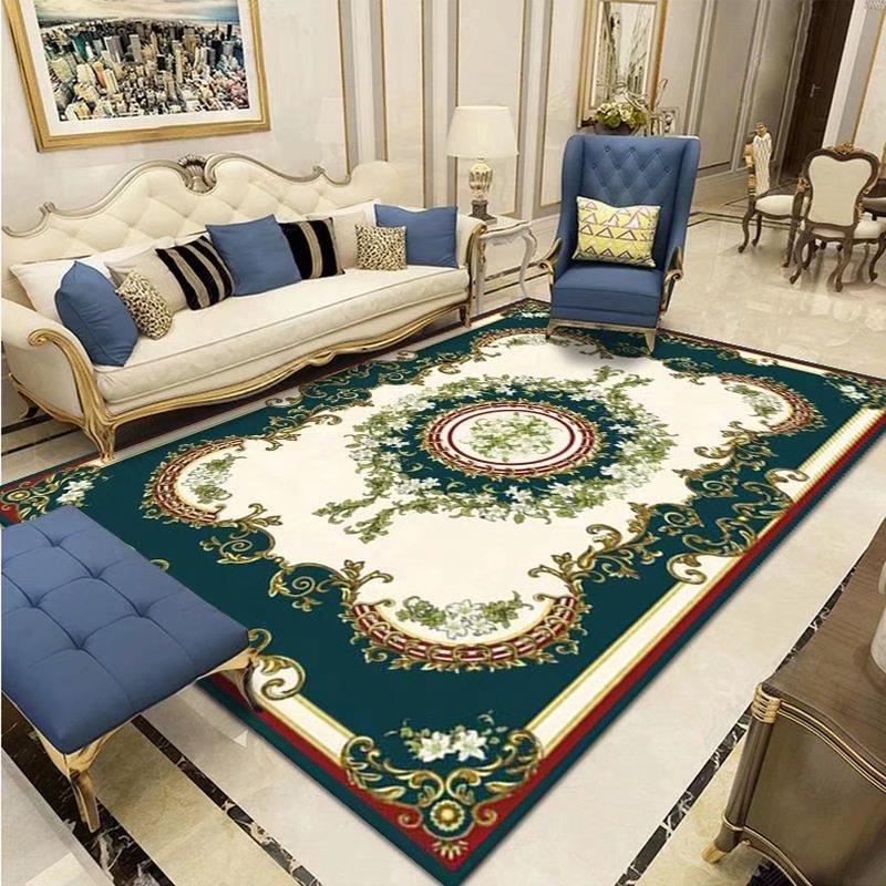 Classical European Style Palace Living Room Carpet Family Living Room Bedroom Retro European Style Carpet