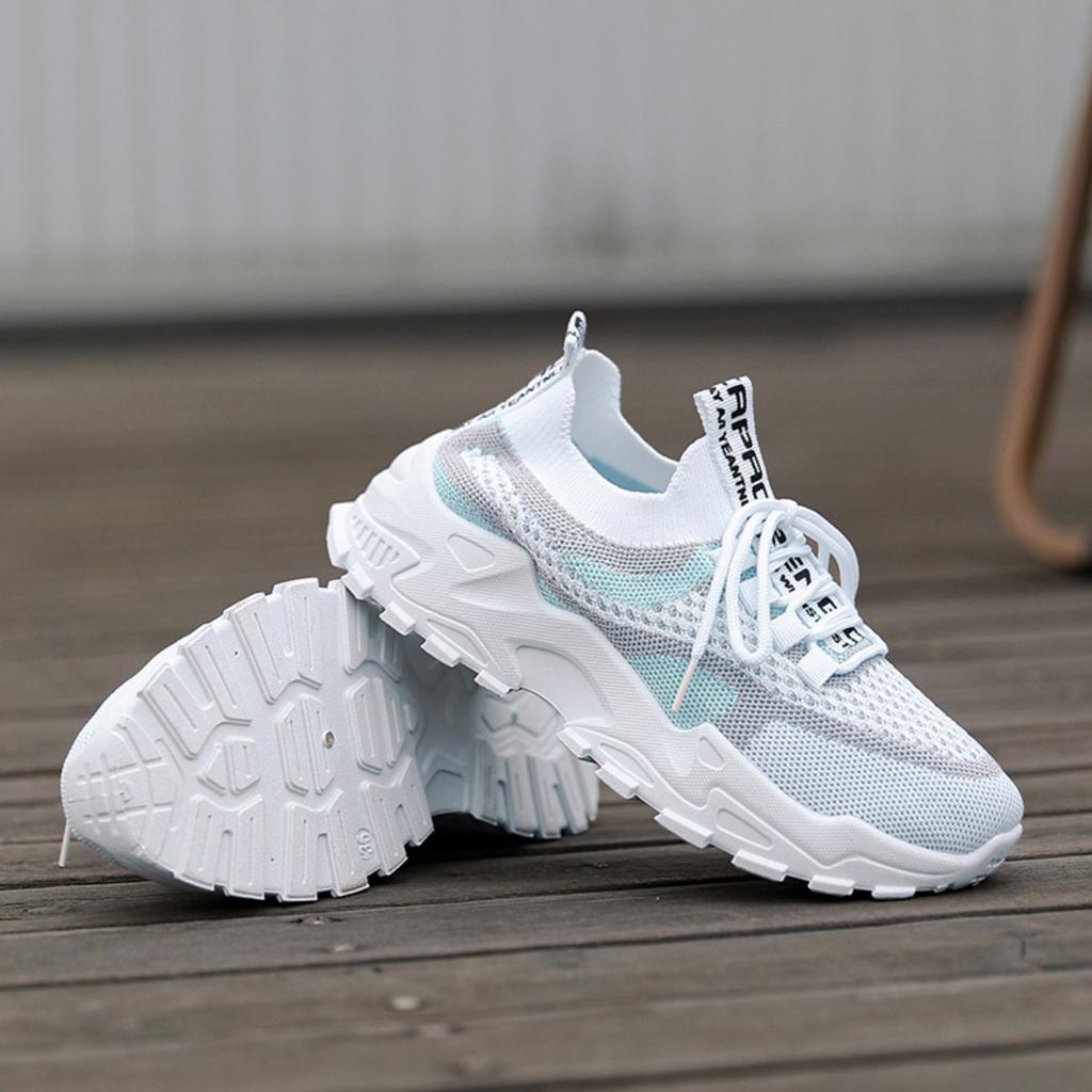 Sportschuhe, Atmungsaktive Schuhe, Freizeit, Leicht, Weichsohlig, Studentenschuhe, Damenschuhe, Rutschfest