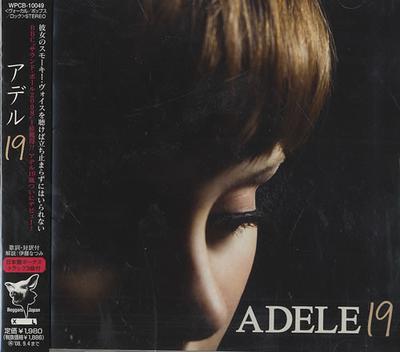 CD ADELE - 19 WPCB10049 Beggars Japan 2008 Japan Jazz Used