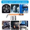 Multiple Size Extendable L Wrench Socket for Wheel Tires with Comfortable Grip Handle Auto Enthusiasts Car Maintenance