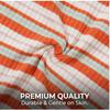 Breathable Striped Summer Dog Vest Lightweight Thin Pet Clothes for Small Dogs Teddy Bichon Yorkie Pomeranian for Outdoor Daily Wear