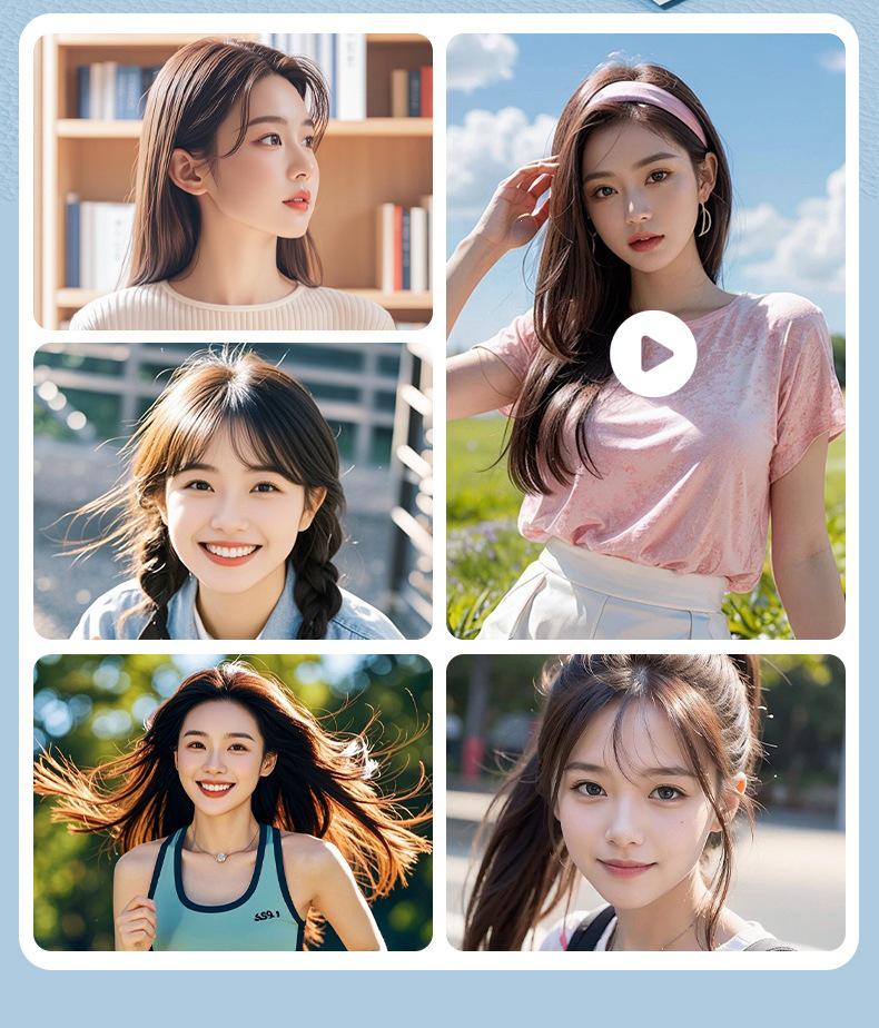 Retro Portable HD Entry-Level Selfie Card Camera for Students