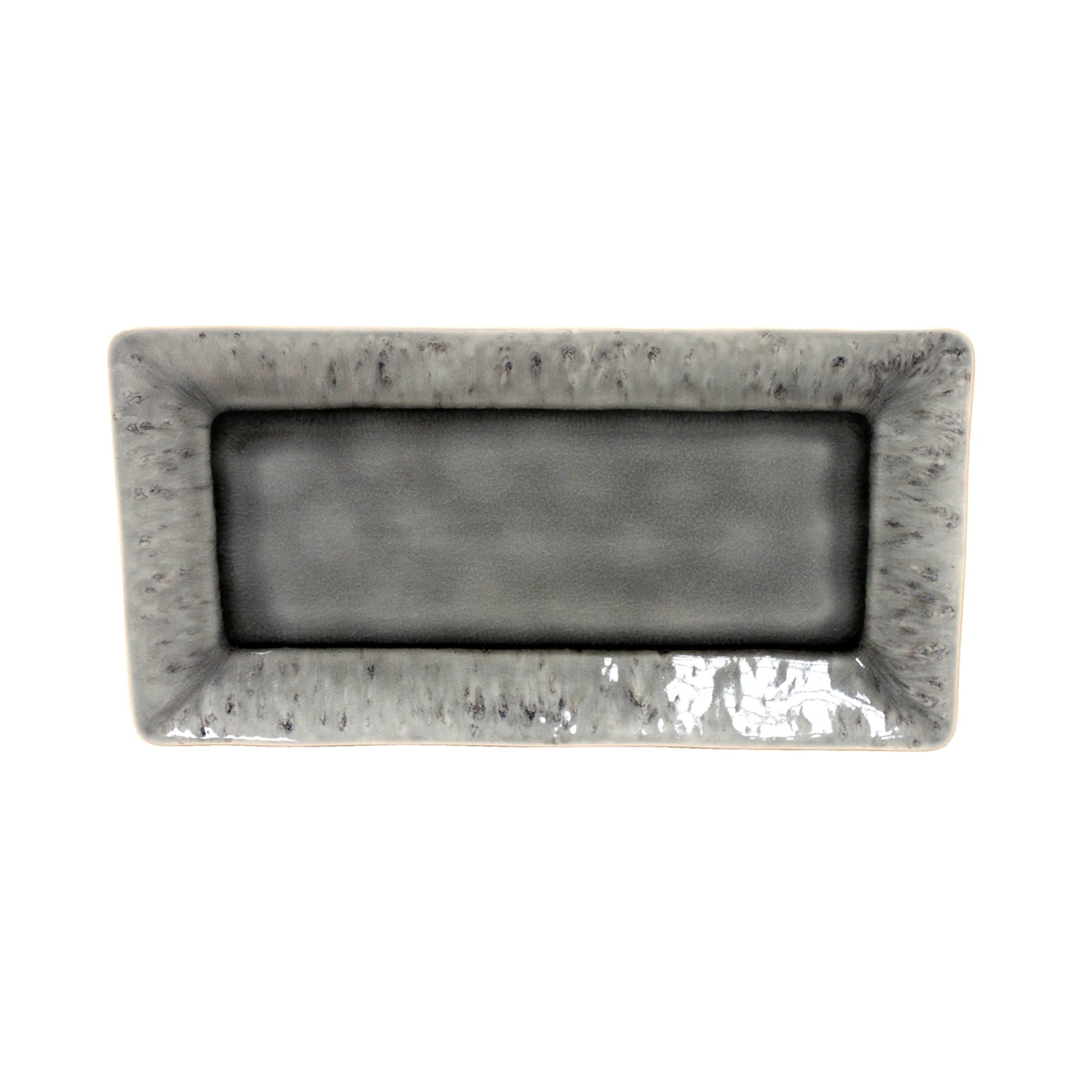

Imported Costa Nova Costa Nova Plate Long Plate Rectangle Tray M Madeira Gray Dishwasher Safe Microwave Safe BOR341A [Regular Product] 33.5cm