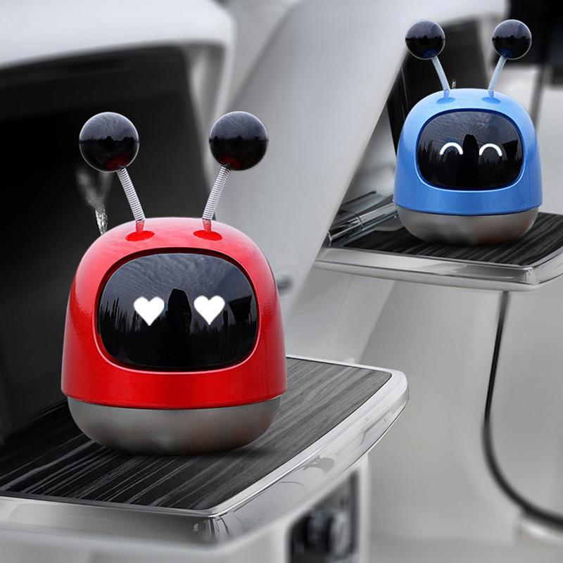 Car Air Freshener Auto Creative Anime Shaking Robot Air Vent Decoration Center Console Outlet Aromatherapy Automotive Interior