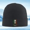 Mexikanische FlaggeSternAzteken-DesignCanelo Herren Damen Unisex Strickmütze Beanie Pullovermütze Winter Thermisch Warm Weihnachten Outdoor Cy