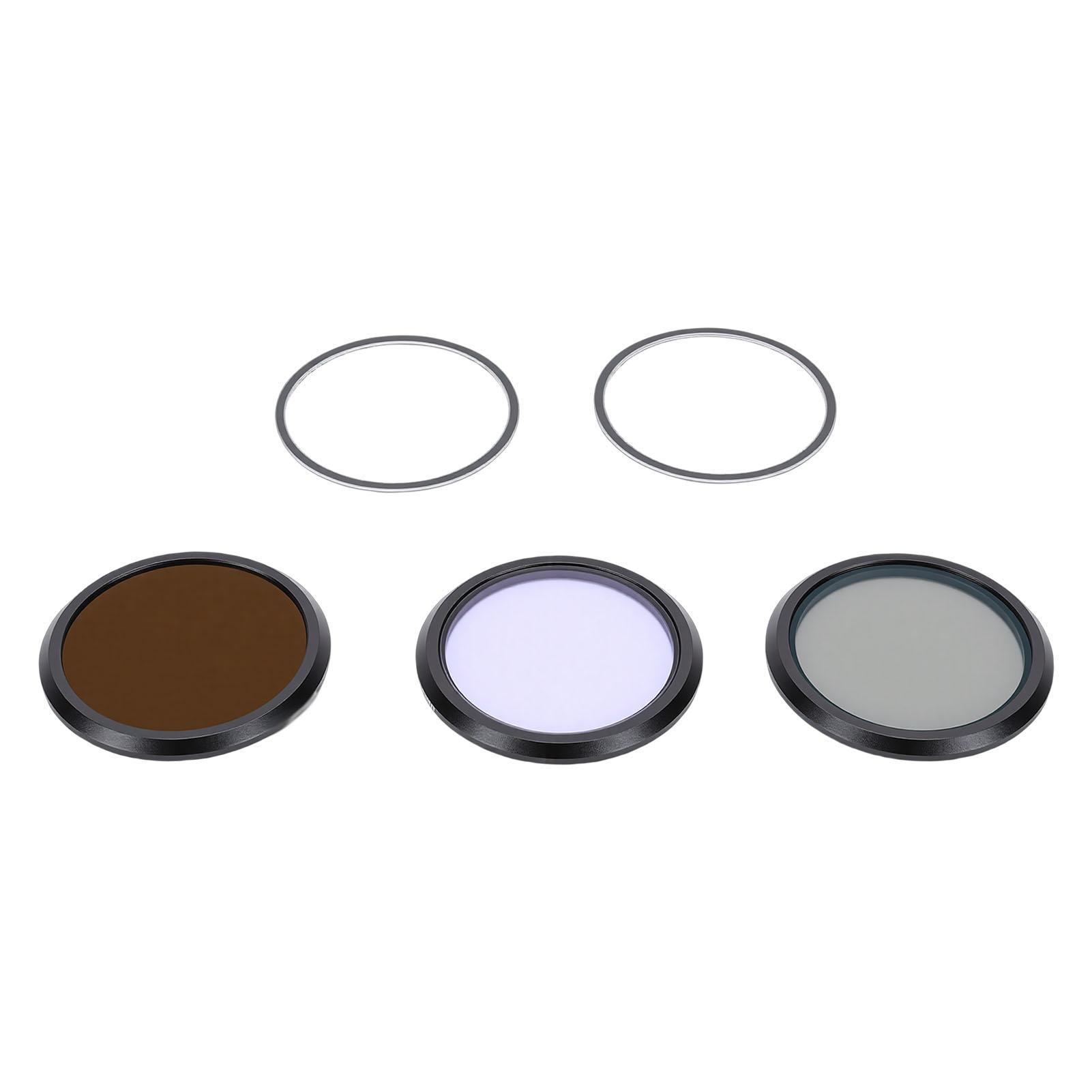 

Filters Set Fit for ZV 1 RX100 M1 M2 M3 M4 M5 Cameras Magnetic Quick Release CPL ND1000 LPR Filters with Adapter Rings