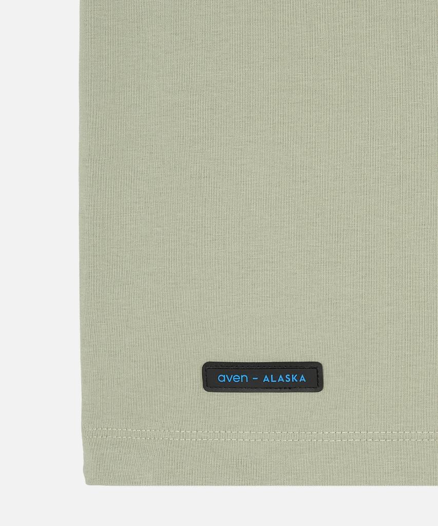 AVEN Men'S Ecoform Active Emblem Tee Khaki
