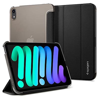 Spigen iPad Mini 7/6 Case (2024/2021), Tri-Fold Case with Stand, Fabric Cover, Apple Pencil Charging, Slim and Lightweight, Auto Sleep/Wake, Liquid Ai